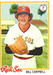 1978 Topps Baseball Cards      545     Bill Campbell